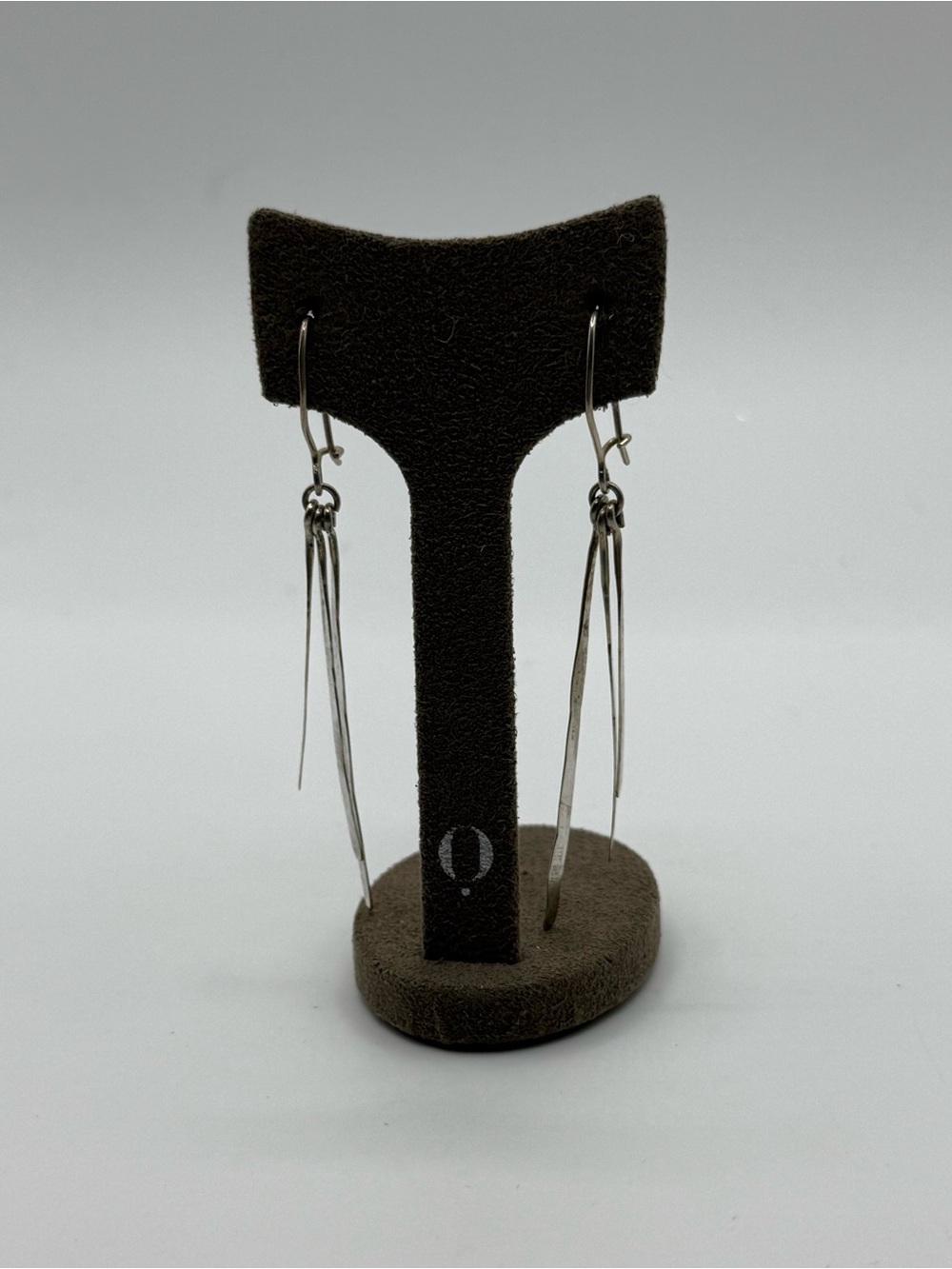 Minimalist sterling Silver Dangle Earrings